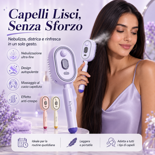 Klynie™ Spazzola Anti-Crespo 4-in-1